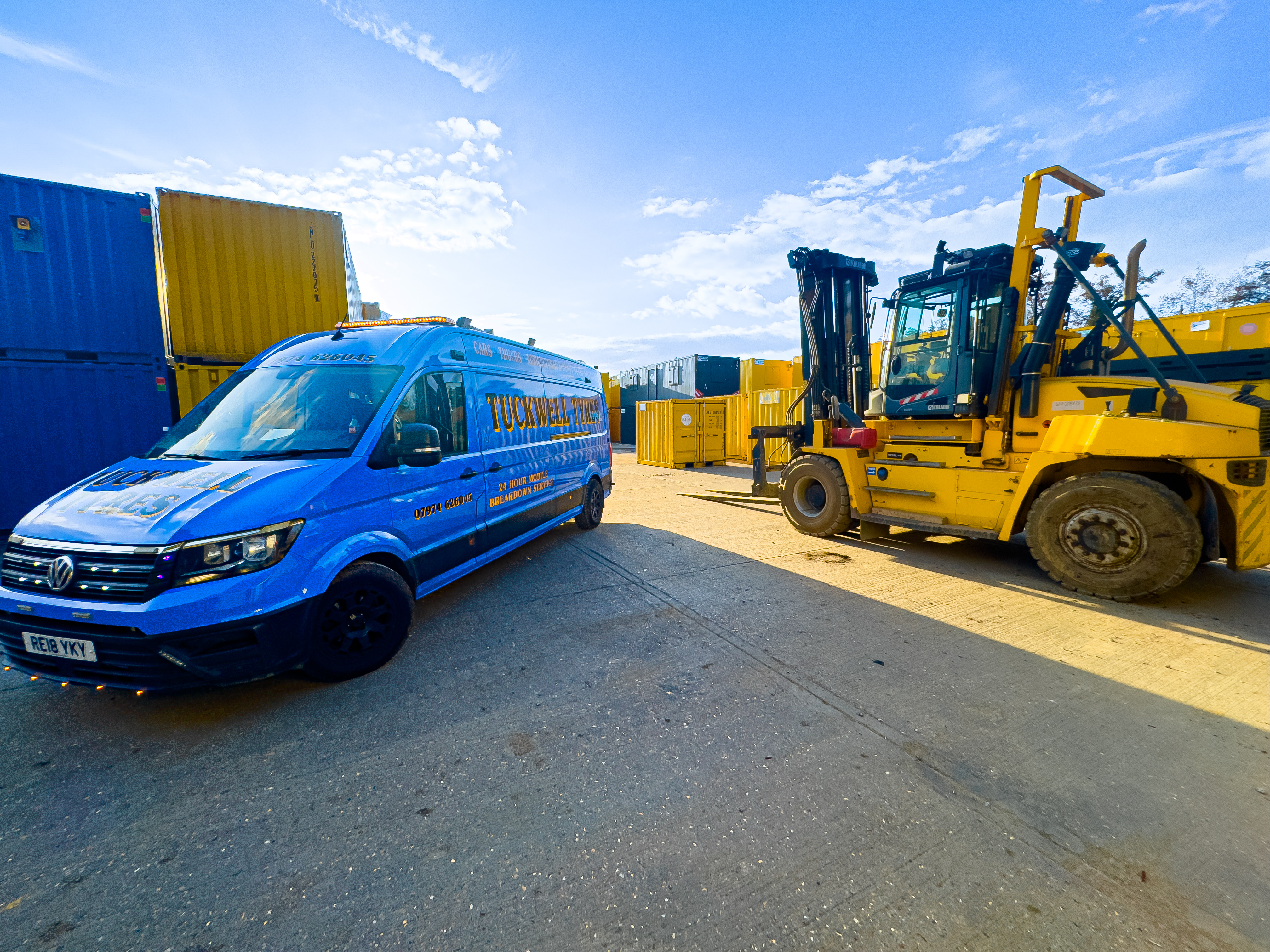 Mobile agricultural and farm tyre work near Milton Keynes