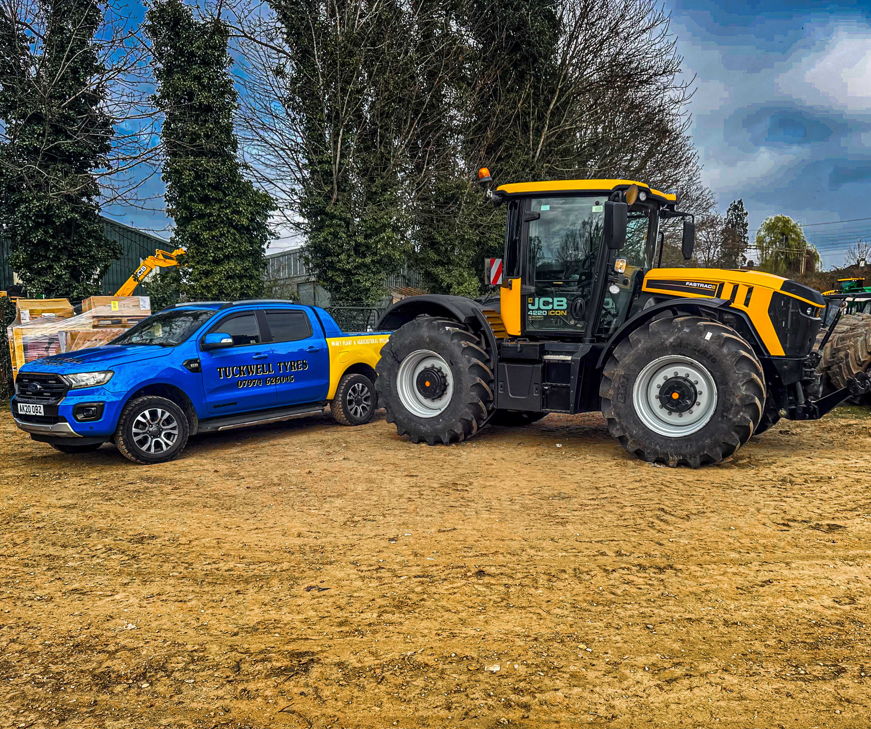 Agricultural and farm tyre work