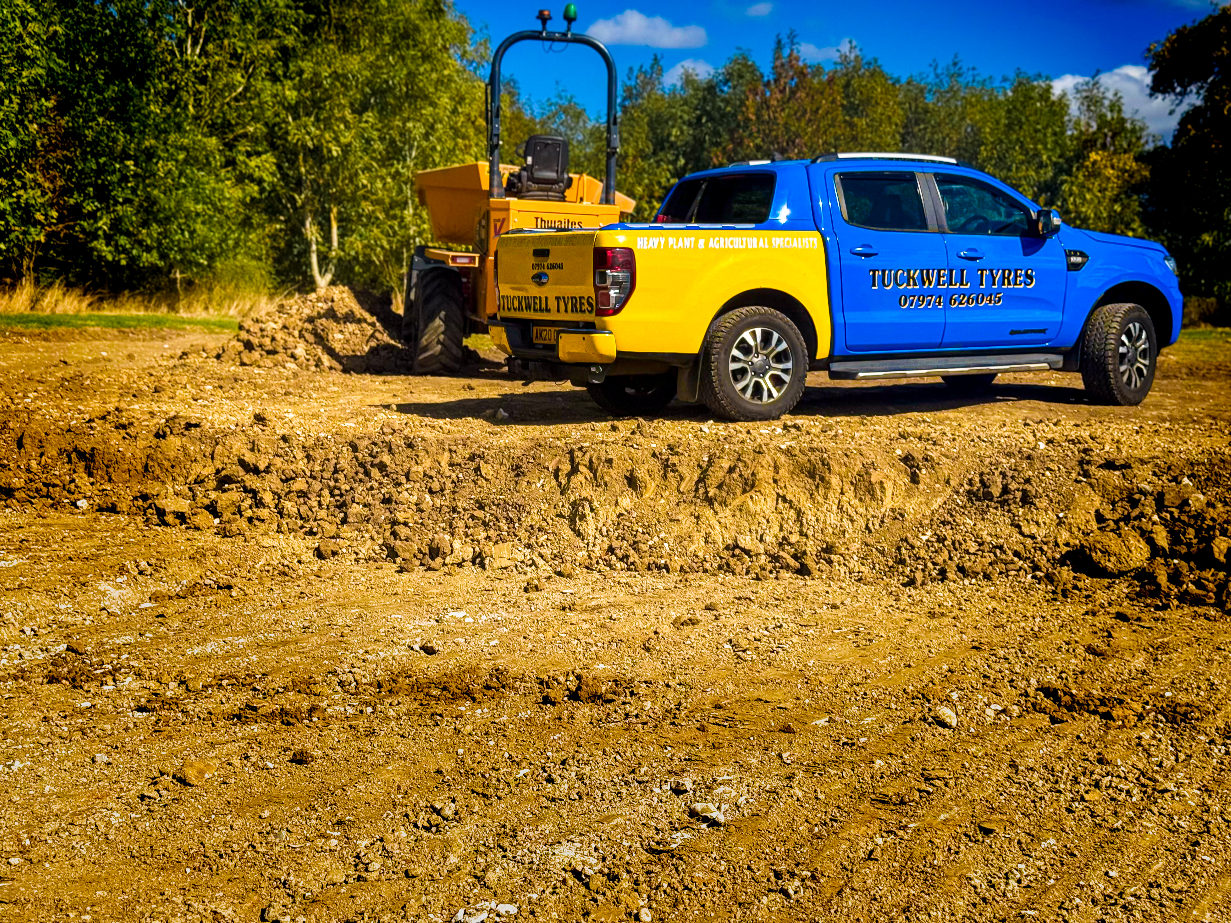 Agricultural and farm tyre work